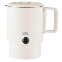 Czajnik turystyczny 0.8L, składany, podwójne ścianki, płaska grzałka Adler AD 1388