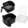 Frytkownica Beztłuszczowa Air Fryer, pojemność 5,5L, 12 programów Adler AD 6317 AD6317