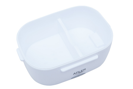 Pojemnik na żywność podgrzewany lunchbox 1.1L, dwukomorowy, 50°C, zasilany sieciowo Adler AD 4474