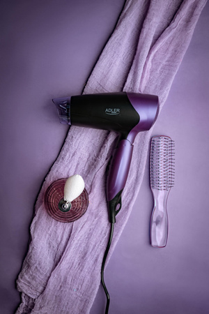 Suszarka do Włosów 1600W Kompaktowa, Lekka, Energooszczędna Adler AD 2260