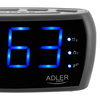 Radiobudzik LED cyfrowy, radio AM/FM, podwójny alarm, drzemka Adler AD 1121 S