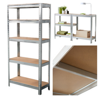 Regał magazynowy metalowy 180x90x40 cm, 875 kg, ocynkowany, 5 półek Avenido AV 6816