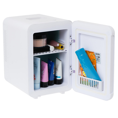 Lodówka turystyczna mini 4L, chłodzi, grzeje, 12V 230V Adler AD 8084w