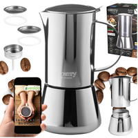 Kawiarka Indukcyjna 500 ml | Klasyczne Włoskie Espresso w Twoim Domu CAMRY CR4418