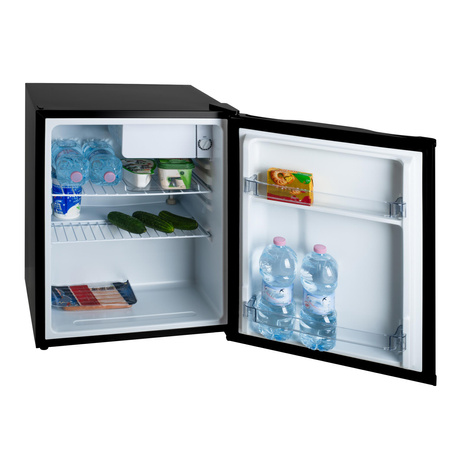 Lodówka podblatowa hotelowa pojemność 58L chłodziarka czarna Adler AD 8097b