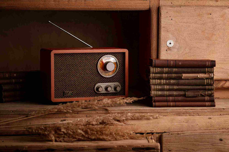 Retro Radio Bluetooth | Elegancki Design | Wysoka Jakość Dźwięku – Adler AD 1171