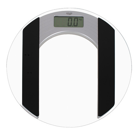 Waga łazienkowa elektroniczna 150 kg, szkło hartowane, dokładność 100 g Adler AD 8122