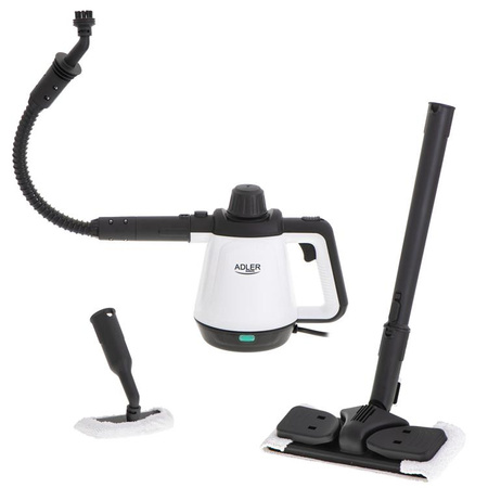 Czyścik Parowy, myjka parowa, parownica  - Skuteczne Czyszczenie, Wysoka Moc Adler AD 7038