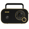 Radio FM/AM, 2W, antena teleskopowa, retro design, 230V/baterie Camry CR 1910g