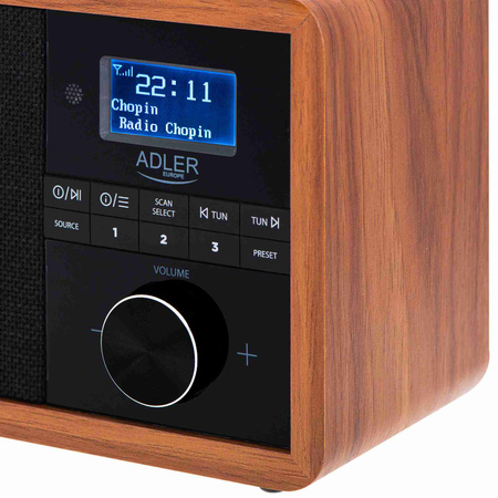 Radio DAB+ z Bluetooth, Adler AD 1184