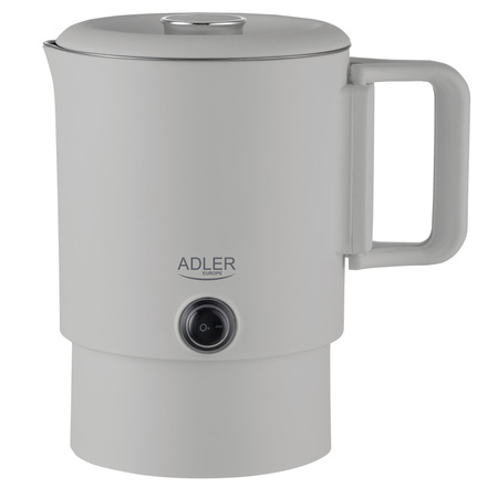 Czajnik turystyczny 0.8L, składany, podwójne ścianki, płaska grzałka Adler AD 1388