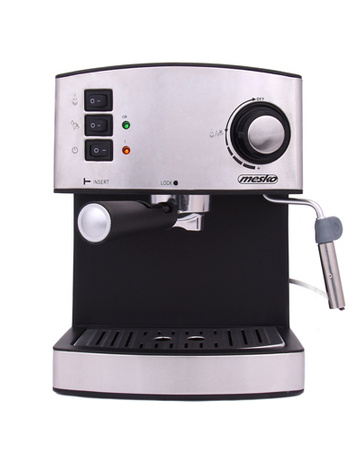 Ekspres ciśnieniowy do kawy 15 bar, 850W, espresso, cappuccino Mesko MS 4403