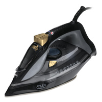 Żelazko parowe 3000W, ceramiczna stopa, strażak, anti-drip, anti-calc Adler AD5038 AD 5038