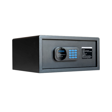 Sejf elektroniczny 14L, zamek silnikowy, 2 rygle, klasa I, stalowy Adler AD 1045