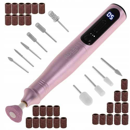 Frezarka do paznokci, 11 frezów,, 5 prędkości, 100 min pracy, USB-C – Adler AD 2181