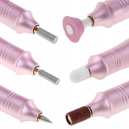 Frezarka do paznokci, 11 frezów,, 5 prędkości, 100 min pracy, USB-C – Adler AD 2181