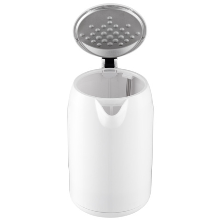 Czajnik elektryczny 2,2L, 2200W, biały, filtr, bezpiecznik – Adler AD 1386
