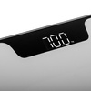 Waga łazienkowa elektroniczna 180 kg, szkło hartowane 6 mm, wyświetlacz LED, Srebrna Adler AD 8174