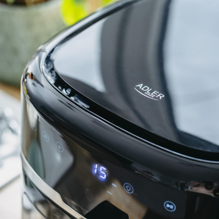 Frytkownica beztłuszczowa 8L, Air Fryer 2500W, 9 programów, dotyk LED Adler AD 6318