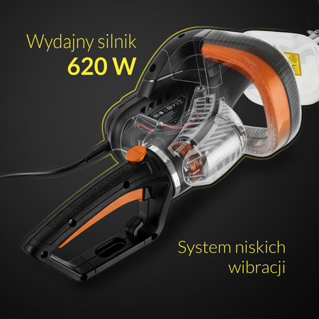 Elektryczne Nożyce do Żywopłotu Adler AD 6814