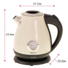 Czajnik metalowy z termometrem 1,7L, 2200W, stal szlachetna, analogowy wskaźnik – Camry CR 1344