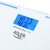 Waga łazienkowa elektroniczna 180 kg, szkło, podświetlenie LED Adler AD 8183