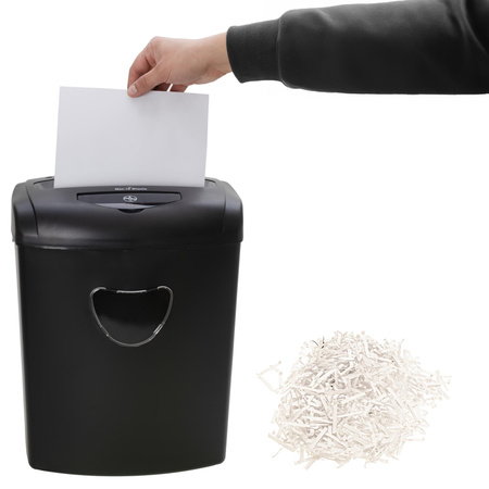 Niszczarka do dokumentów Adler czarna | AD1038B