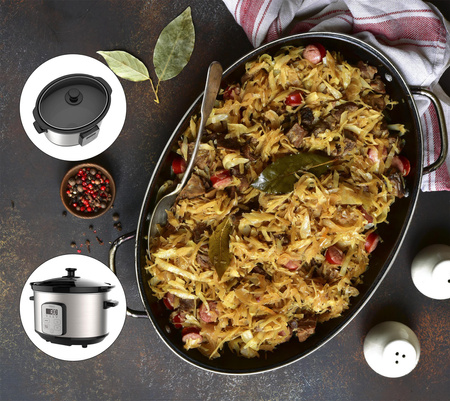 Wolnowar LED 4,7L z Programatorem, Ekonomiczny Camry CR 6414