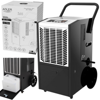 Przemysłowy osuszacz powietrza 50L/24h, 300 m³/h, pompa, LED Adler AD 7864