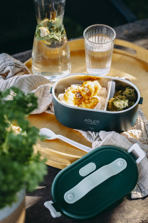 Lunchbox + torba termiczna do pracy i szkoły Adler AD 4522g