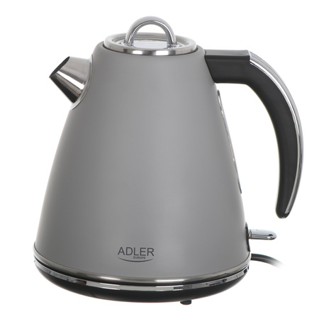 Czajnik elektryczny 1.5L, 2200W, stal nierdzewna, system Strix Adler AD 1343