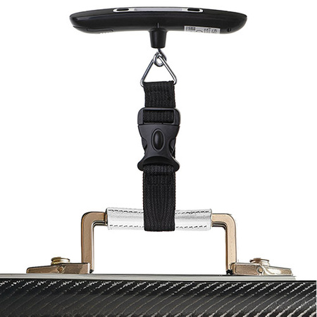 Elektroniczna Waga do Bagażu 50 kg, Kompaktowa i Lekka, Adler AD 8190