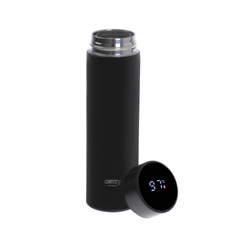 Kubek termiczny termos 473ml LED czarny