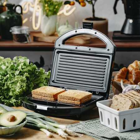 Elektryczny Grill Stołowy Kompaktowy 1500W Adler AD 3068