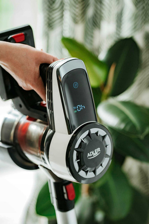 Odkurzacz bezprzewodowy pionowy ręczny 3w1 bezworkowy cyklonowy z elektroszczotką Adler AD 7048