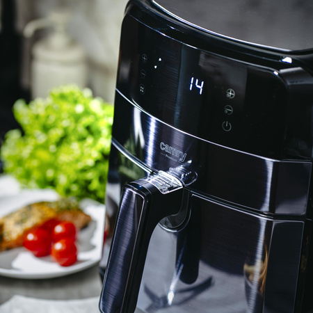 Frytkownica beztłuszczowa, piekarnik Air Fryer, 5L, LED, 2500W, programy, Camry CR 6311b
