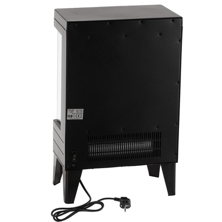 Kominek elektryczny z efektem płomienia, grzejnik elektryczny 2000W, timer pilot Adler AD 7755