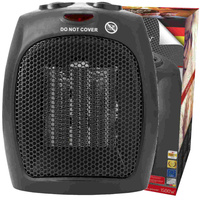 Ceramiczny Termowentylator Domowy Adler z Regulacją Temperatury, Lekki i Kompaktowy - AD 7702