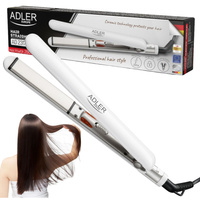 Prostownica ceramiczna do włosów 200°C, ruchome płytki, szybkie nagrzewanie Adler AD 2317