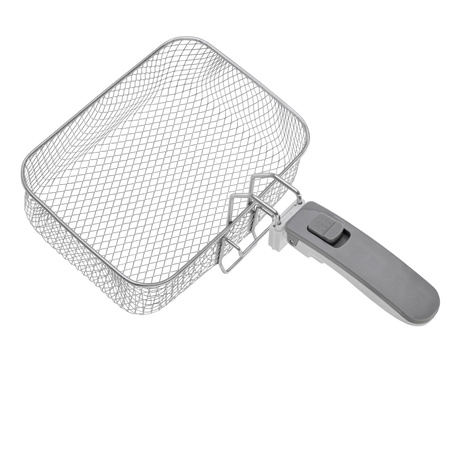 Frytkownica elektryczna, frytownica tłuszczowa 2,5L, 1800W, filtr, wyjmowany pojemnik, ochrona – Mesko MS 4908G