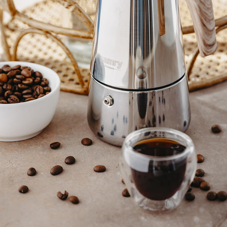 Kawiarka Indukcyjna 350 ml | Klasyczne Włoskie Espresso w Twoim Domu CAMRY CR4423 CR 4423