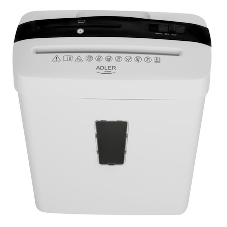 Niszczarka do dokumentów 200W biała Adler AD1037