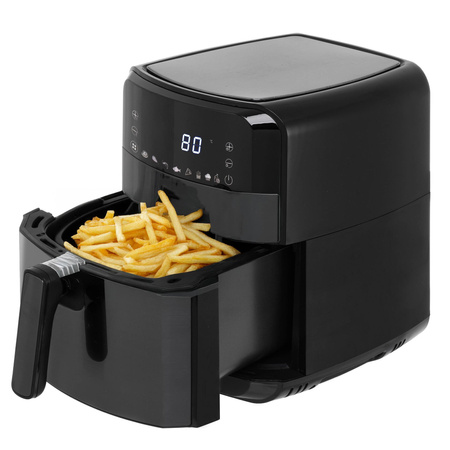 Frytkownica beztłuszczowa, piekarnik Air Fryer, 5L, LED, 2500W, programy, Camry CR 6311b