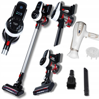 Odkurzacz bezprzewodowy pionowy ręczny 3w1 bezworkowy cyklonowy z elektroszczotką Adler AD 7048