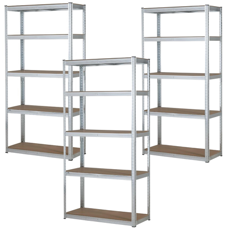 3 komplety - Metalowy Regał Magazynowy 2w1 Avenido AV 6816