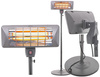 Ogrzewacz patio stojący 2000W, kwarcowy, regulowana wysokość 157-202cm Camry CR 7737