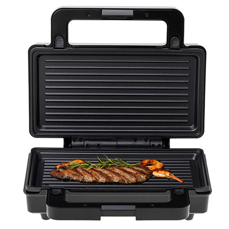 Opiekacz do kanapek i grill 2w1, 1400W, wymienne płyty nieprzywierające Adler AD 3073
