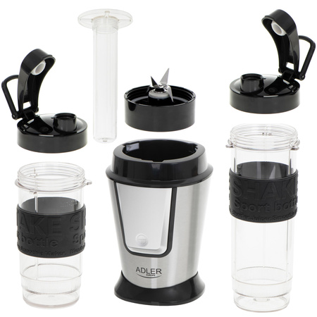 Blender Personalny z Wkładem Chłodzącym, Kompaktowy i Lekki Adler AD 4081