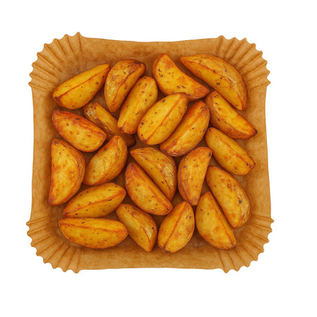 Papierowe wkłady do frytkownicy 20×20 cm, 100 szt. – Adler AD 6732