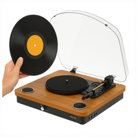 Gramofon Bluetooth, USB, Nagrywanie, 3 prędkości - Adler AD 1914e